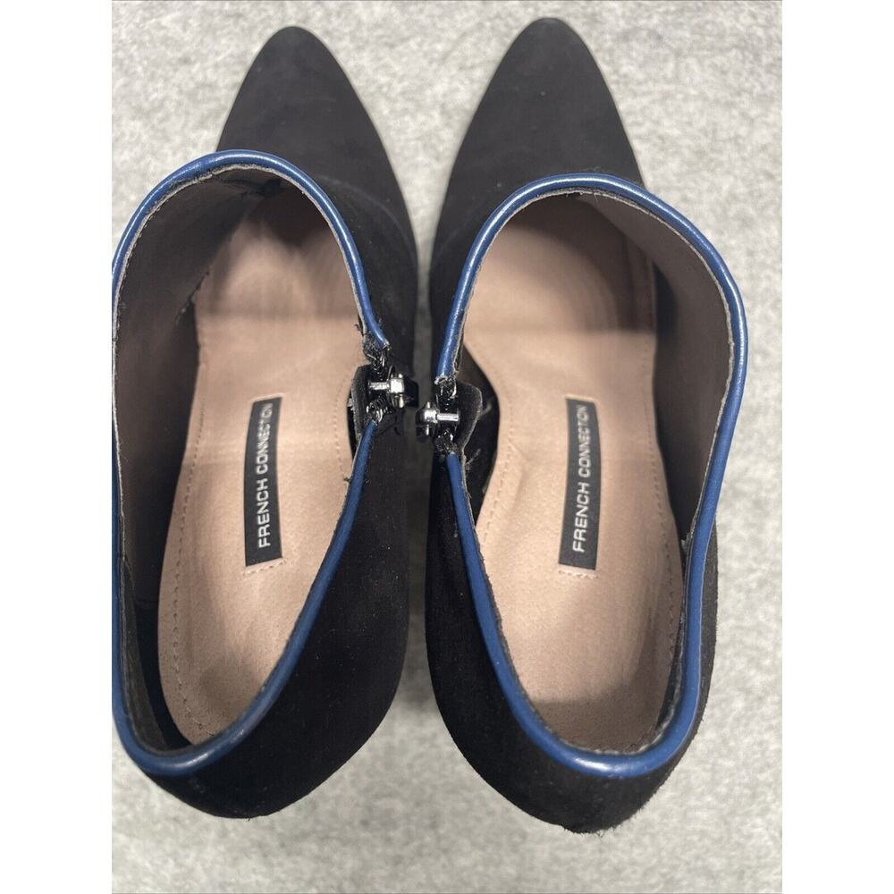 French Connection Women's US 6.5 Heels FC-Mabel Blk/Bitter Blue - Picture 6 of 7